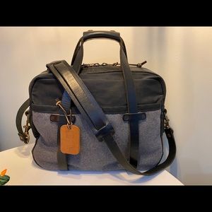 Vermilyea Pelle Wool And Leather Briefcase